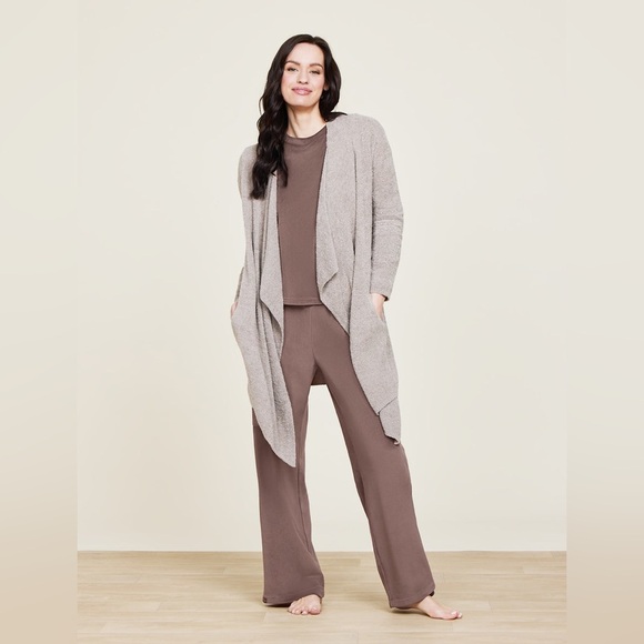 Barefoot Dreams Sweaters - Barefoot Dreams CozyChic Lite® Island Wrap Taupe